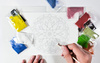 Piaskowe Malowanki - Mandala 1 - Sand Art