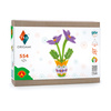 ORIGAMI 3D - KWIATY FIOLETOWE