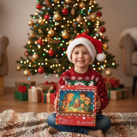 Puzzle drewniane – Christmas – Świąteczna Baśń – 150el.