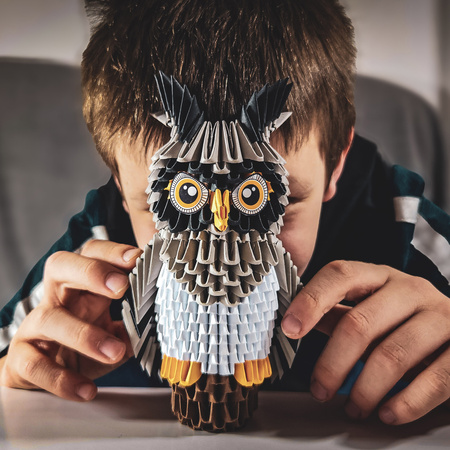 ORIGAMI 3D - SOWA