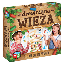 Gra zręcznościowa - Multigra - Drewniana wieża