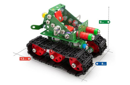 Zabawka konstrukcyjna - Alexander - Mały Konstruktor - TANKY - 219 el.