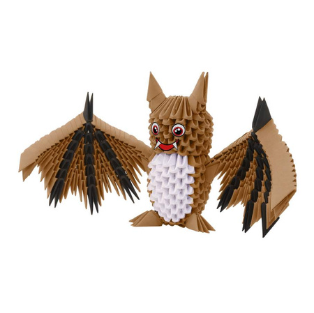ORIGAMI 3D - NIETOPERZ BRĄZOWY