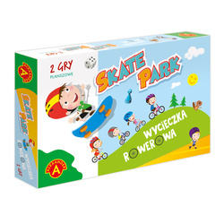 RODZINNA GRA PLANSZOWA-SKATE PARK,WYCIECZKA ROWEROWA