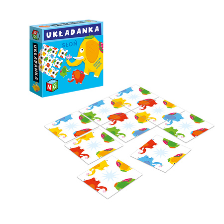Układanka Słoń - Multigra 