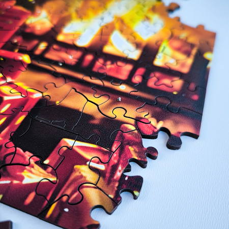 Puzzle drewniane – Christmas – Święty Mikołaj – 500el.