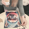 Puzzle drewniane – Cold is cool – Buldog Gustaw – 316 el.