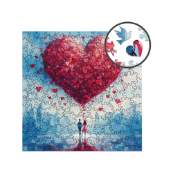 Puzzle Drewniane Milliwood - Celebrating - Love is in the air 200 el. 40x40