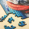 Puzzle drewniane – Cold is cool – Buldog Gustaw – 316 el.