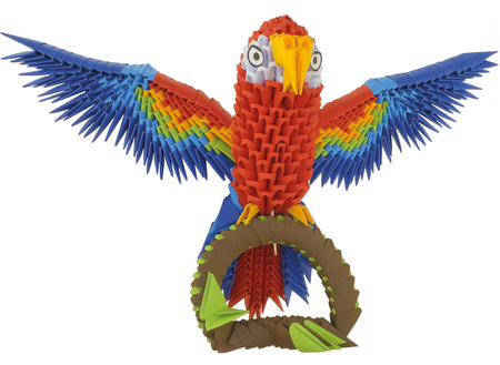 ORIGAMI 3D - PAPUGA