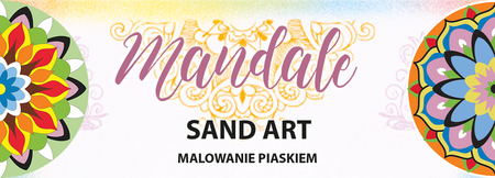 Piaskowe Malowanki - Mandala 3 - Sand Art