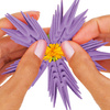 ORIGAMI 3D - KWIATY FIOLETOWE