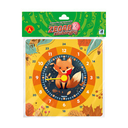 ZEGAR EDUKACYJNY LISEK