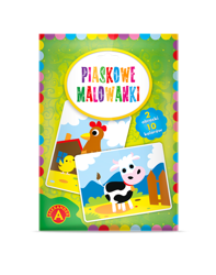 Piaskowe Malowanki - Krowa, Kura