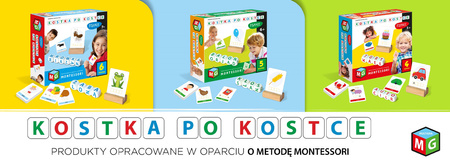 Gra planszowa - Multigra - Kostka po kostce Pianie 4 kostki