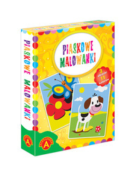 Piaskowe Malowanki – Pies/Motyl