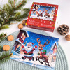 Puzzle drewniane – Christmas – Mikołaj i Renifer – 50el.
