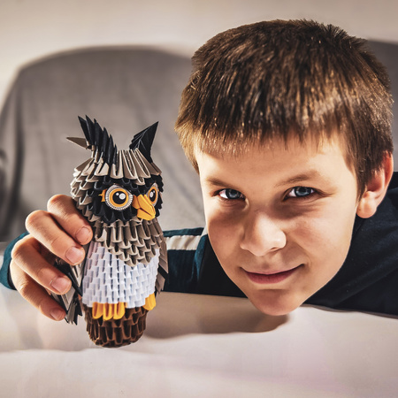 ORIGAMI 3D - SOWA