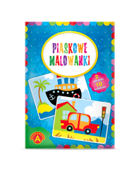 Piaskowe Malowanki - Statek, Samochód