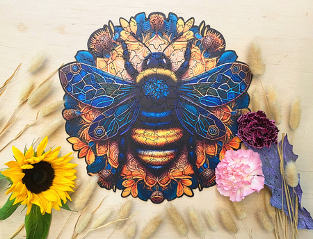 Puzzle drewniane – Peace and harmony – Pszczoła- 206 el.