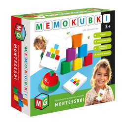 Gra edukacyjna - Multigra - Montessori - Memokubki