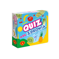 Gra edukacyjna Alexander - Mikro QUIZ ABC Zdrowia - kieszonkowa podręczna