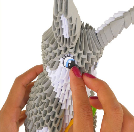 ORIGAMI 3D - KRÓLIK