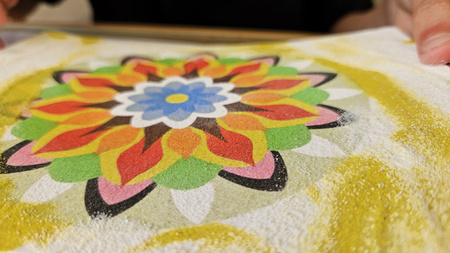 Piaskowe Malowanki - Mandala 3 - Sand Art