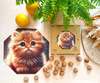 Puzzle drewniane – Hi, I’m little – Kotek Cali- 46 el.