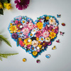 Puzzle Drewniane Milliwood - Celebrating - Floral Heart 23,5x19,5 - 100 el.