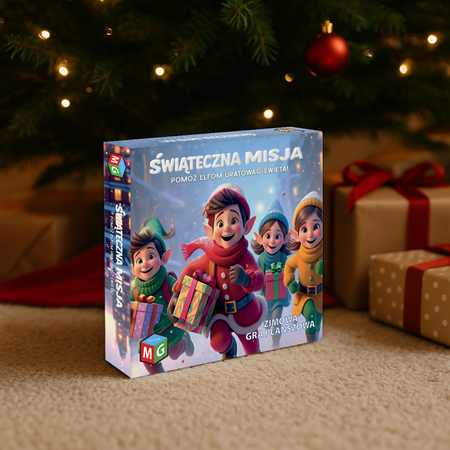 Gra planszowa - Multigra - Świąteczna Misja