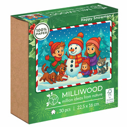 Puzzle klasyczne – Christmas – Happy Snowman – 30el.