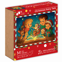 Puzzle drewniane – Christmas – Świąteczna Baśń – 150el.
