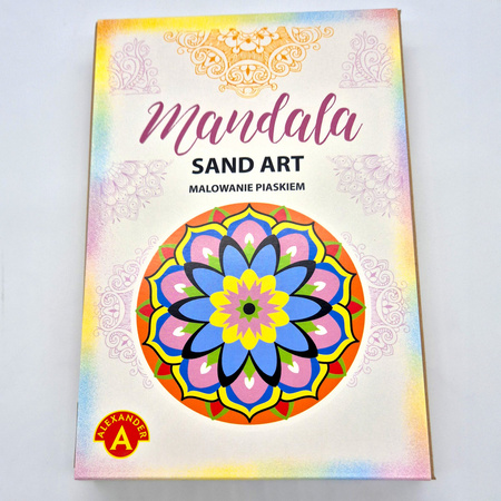 Piaskowe Malowanki - Mandala 1 - Sand Art