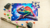 Puzzle drewniane – Galaxies – Kameleon – 150 el.