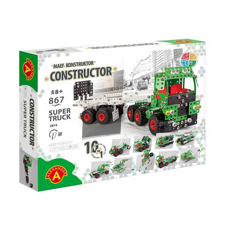 MAŁY KONSTRUKTOR / CONSTRUCTOR PRO-SUPER TRUCK ( 10 in 1)