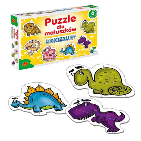 Puzzle dla Maluszków - Dinozaury