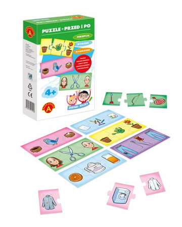Zabawa i Nauka - Puzzle – Przed i po